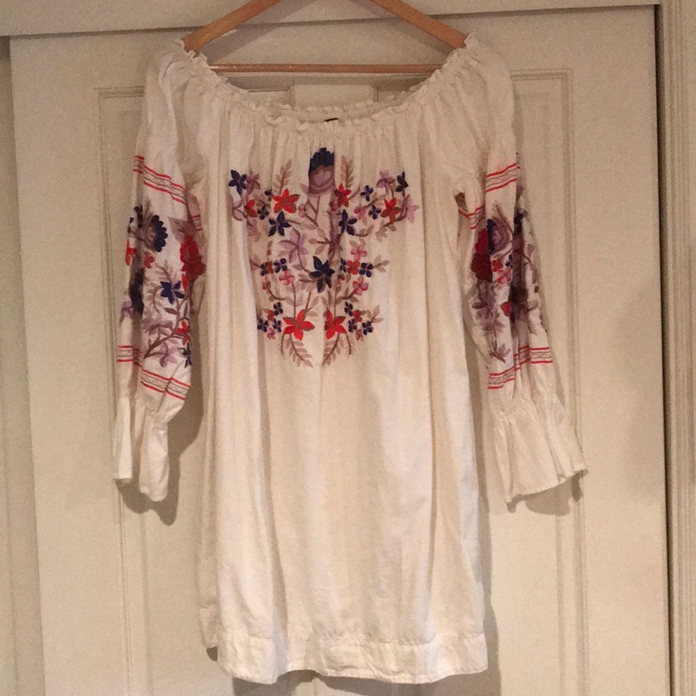 Free People Embroidered Dress
